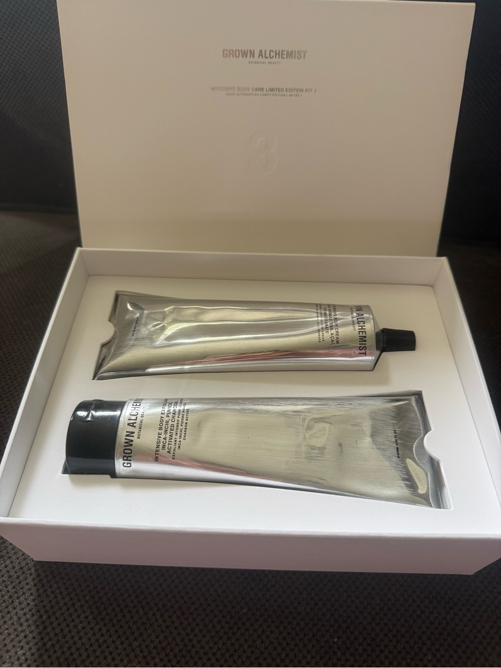 Grown Alchemist Body lotion & exfoliant